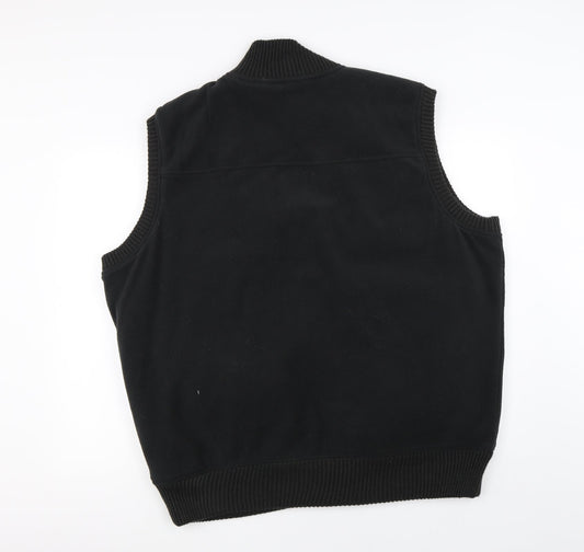 Mens UK Size XL EWM Black Gilet