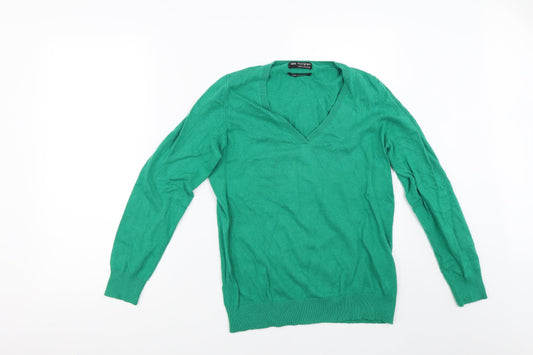 Marks and Spencer Womens Green   Pullover Jumper Size 14