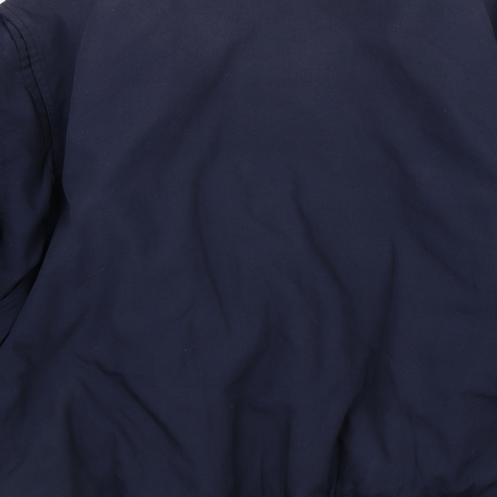 Mens UK Size L BHS Blue Bomber Jacket