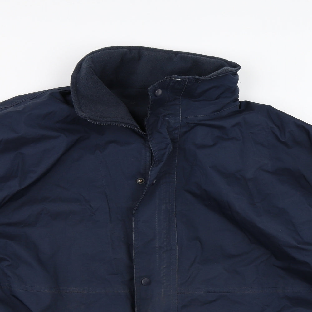 Mens UK Size XL Result Blue Jacket