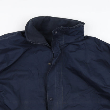 Mens UK Size XL Result Blue Jacket