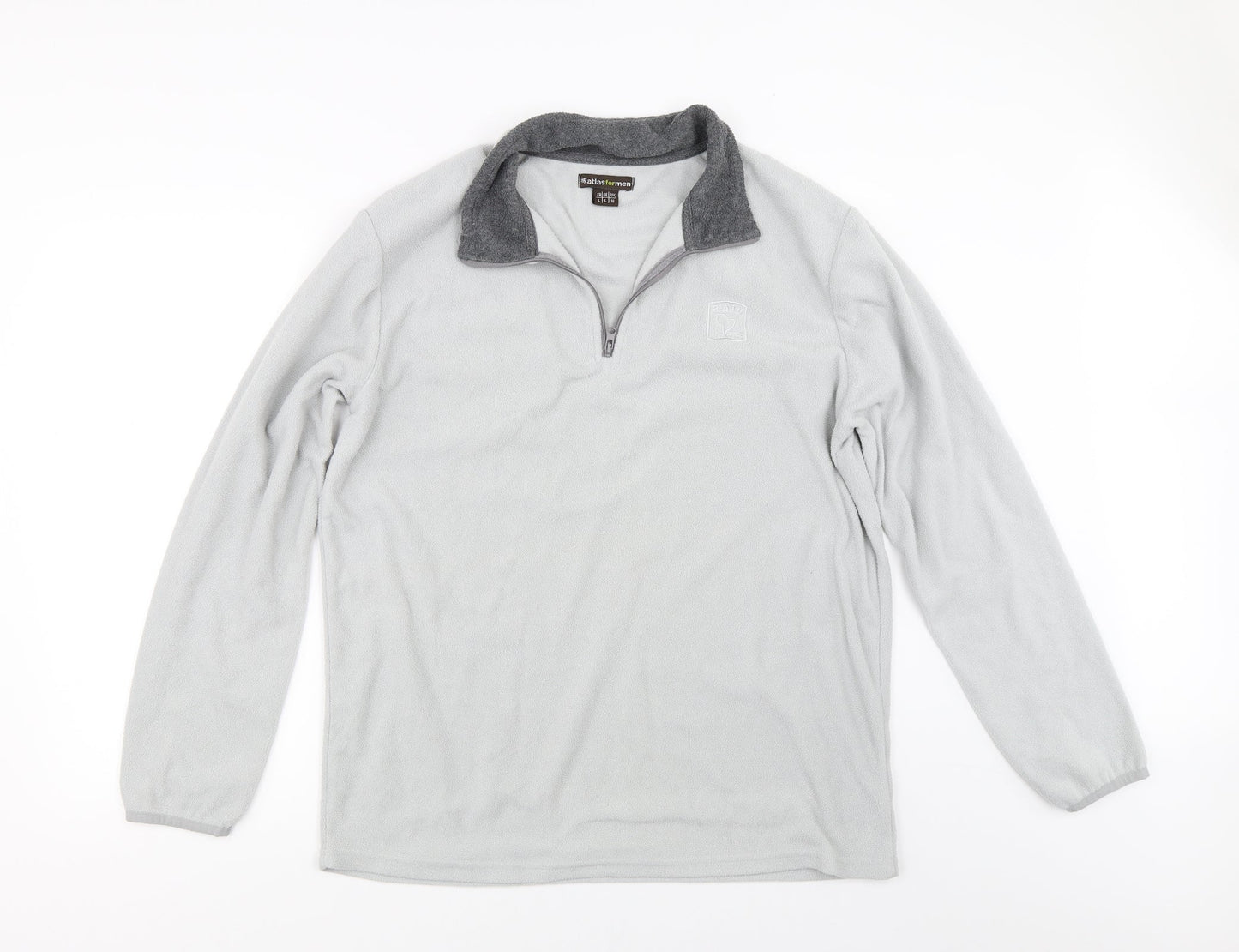 atlasformen Mens Blue  Fleece Jacket  Size M