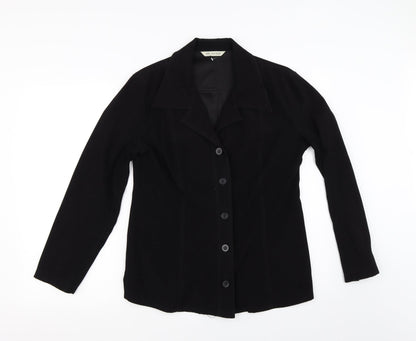 Womens UK Size 12 Et Vous Black Jacket