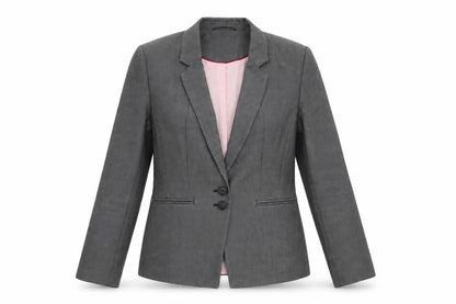 Womens UK Size 10 NEXT Regular Grey Suit Jacket