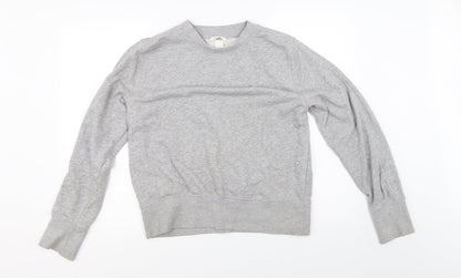 H&M Womens Grey   Pullover Sweatshirt Size L