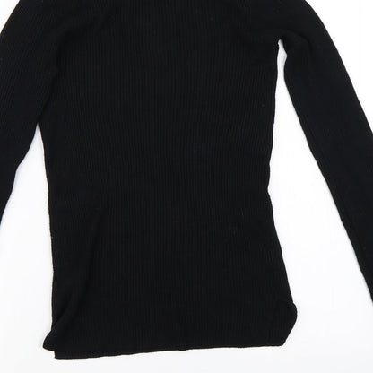 Pull&Bear Womens Black   Pullover Jumper Size XS