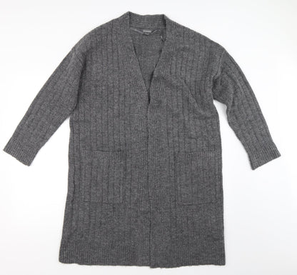 Primark Womens Grey   Cape Jumper Size S  - Split back