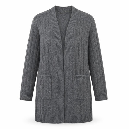 Primark Womens Grey   Cape Jumper Size S  - Split back