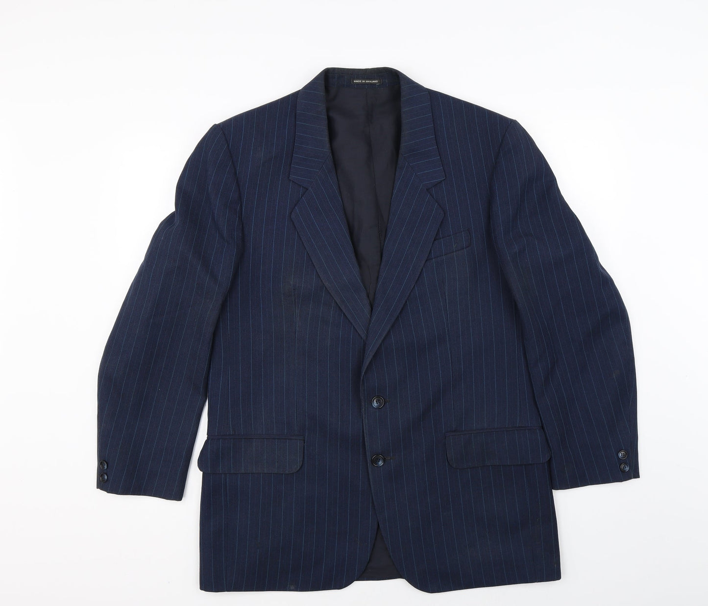 Mens UK Size 40 Lincroft Regular Blue Suit Jacket