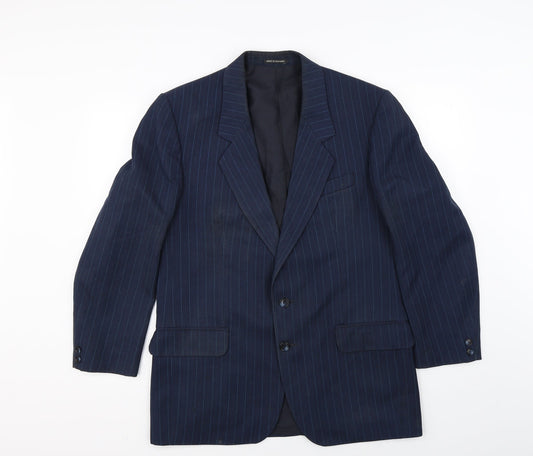 Mens UK Size 40 Lincroft Regular Blue Suit Jacket