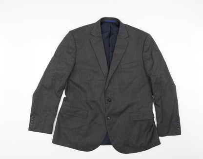 Mens UK Size 44 Marks and Spencer Regular Grey Suit Jacket