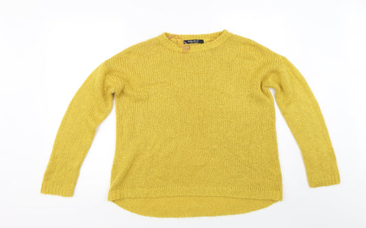 Select Womens Yellow   Pullover Jumper Size M