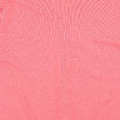 Merry Gold Womens Pink  Knit Cardigan Jumper Size L