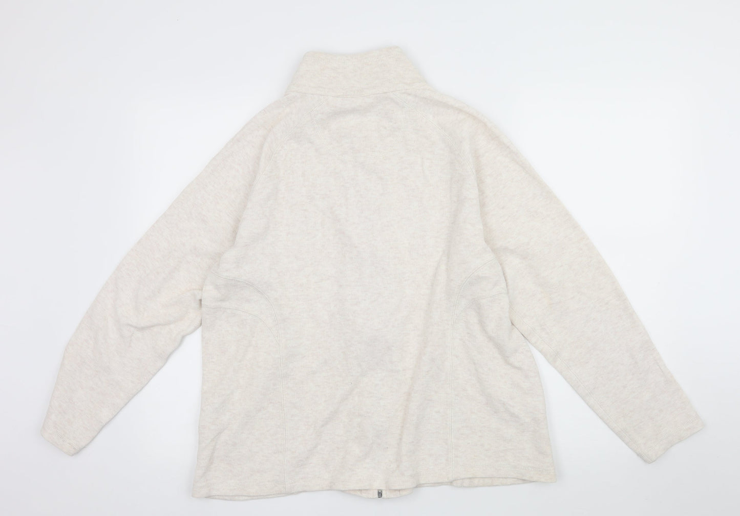 Kirkland Girls Ivory   Full Zip Sweatshirt Size XL
