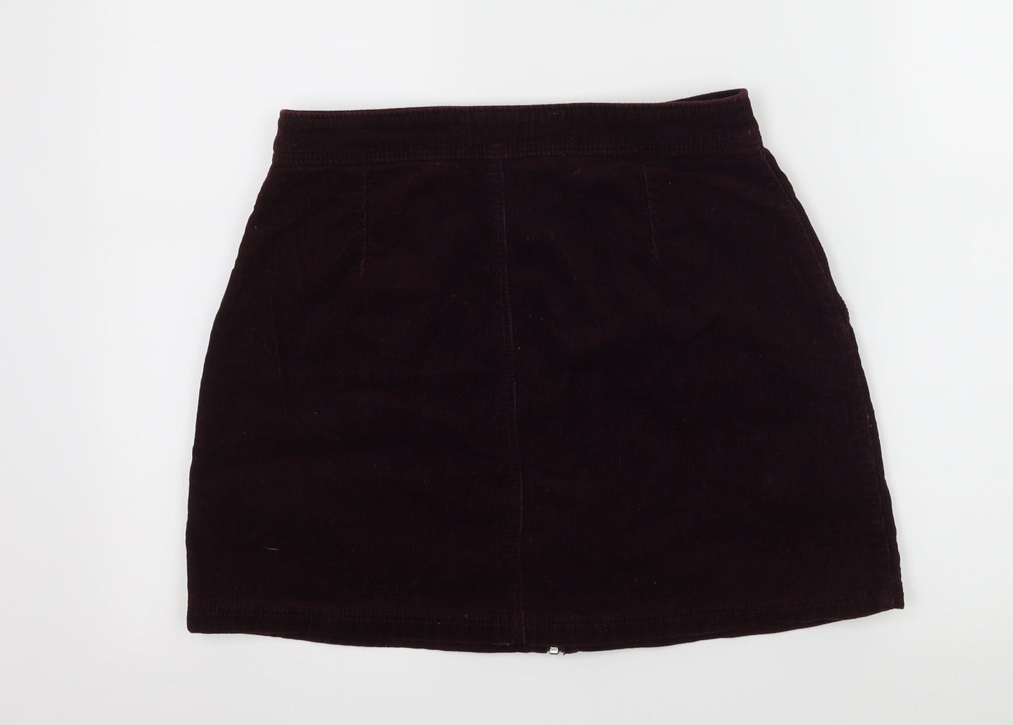 New Look Womens Purple   A-Line Skirt Size 10