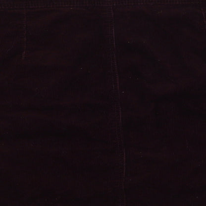 New Look Womens Purple   A-Line Skirt Size 10