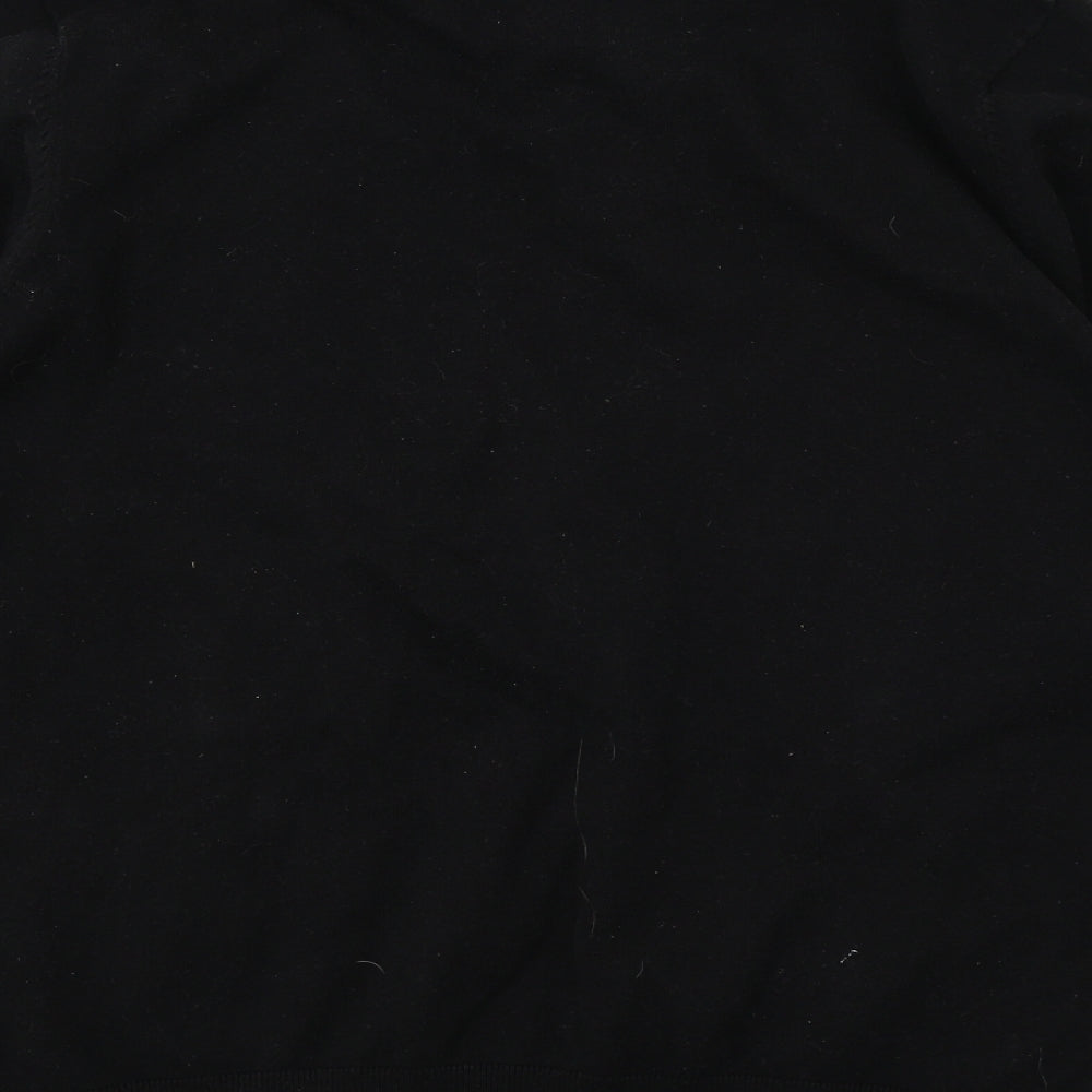 Marks and Spencer Mens Black  Knit Pullover Jumper Size XL