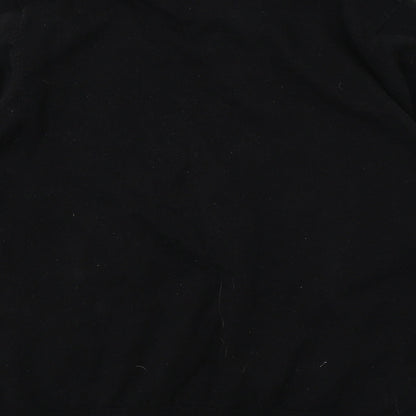 Marks and Spencer Mens Black  Knit Pullover Jumper Size XL