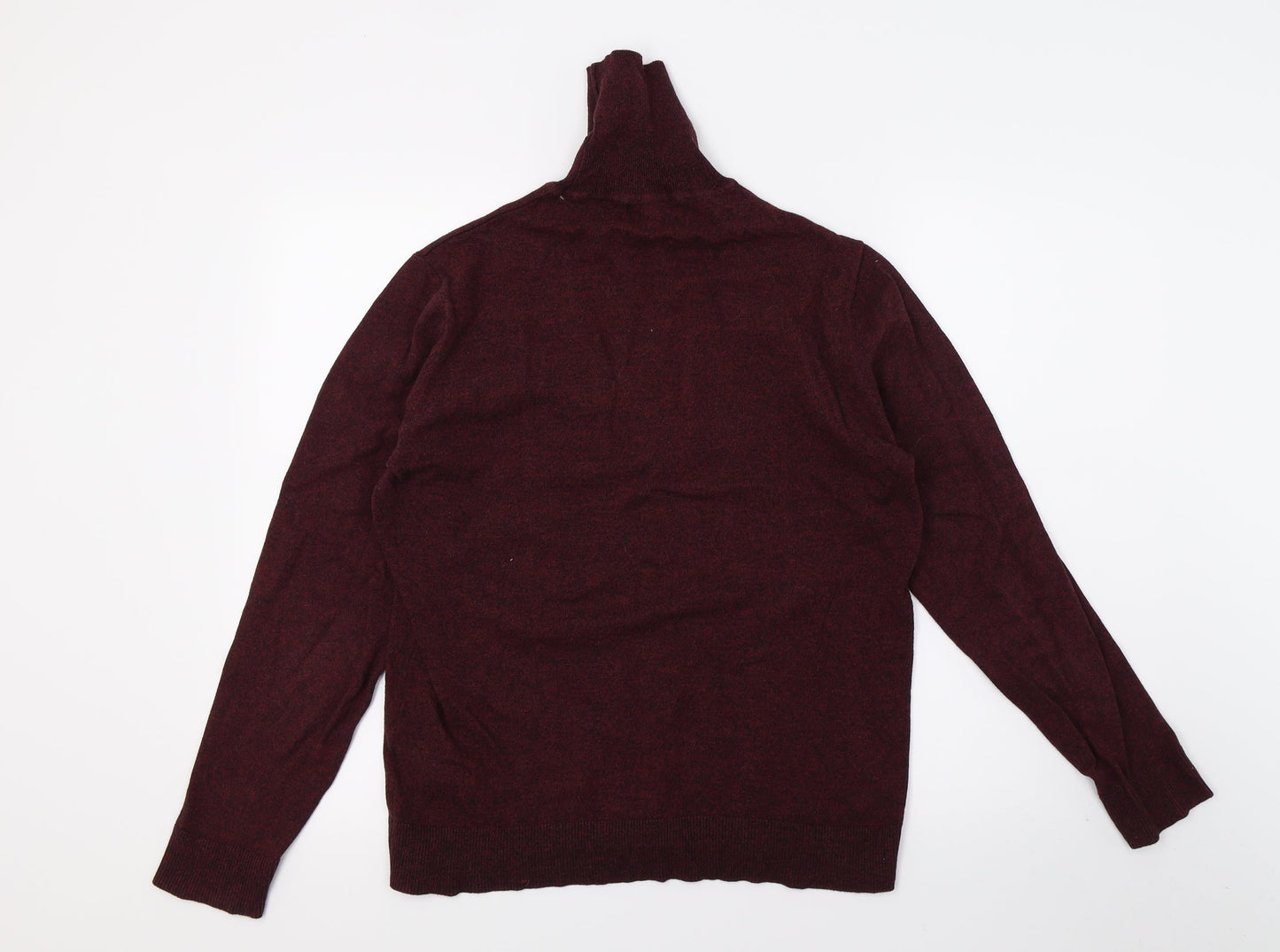 Primark Mens Purple  Knit Pullover Jumper Size M