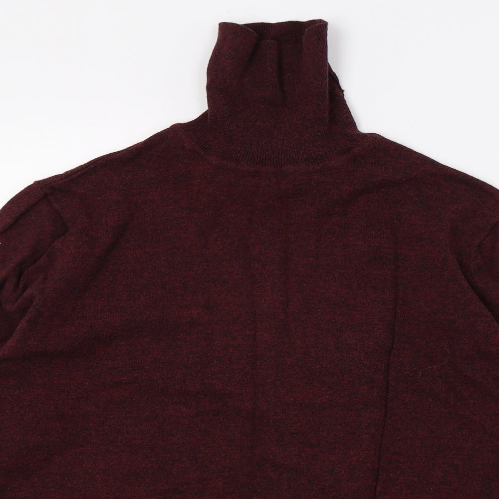 Primark Mens Purple  Knit Pullover Jumper Size M