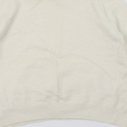 Love Label Womens Ivory  Knit Pullover Jumper Size 12