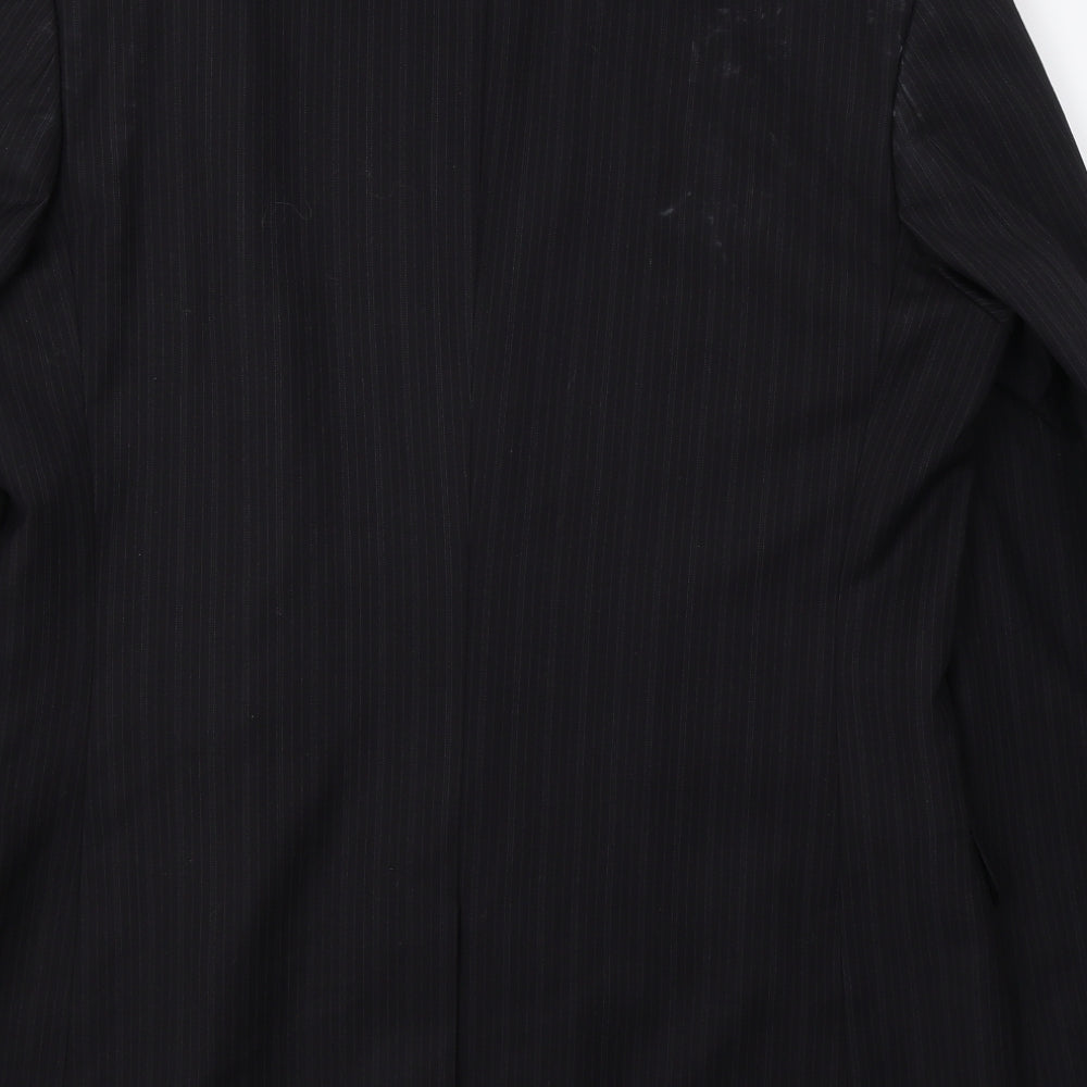 Mens UK Size L Burton Regular Black Suit Jacket