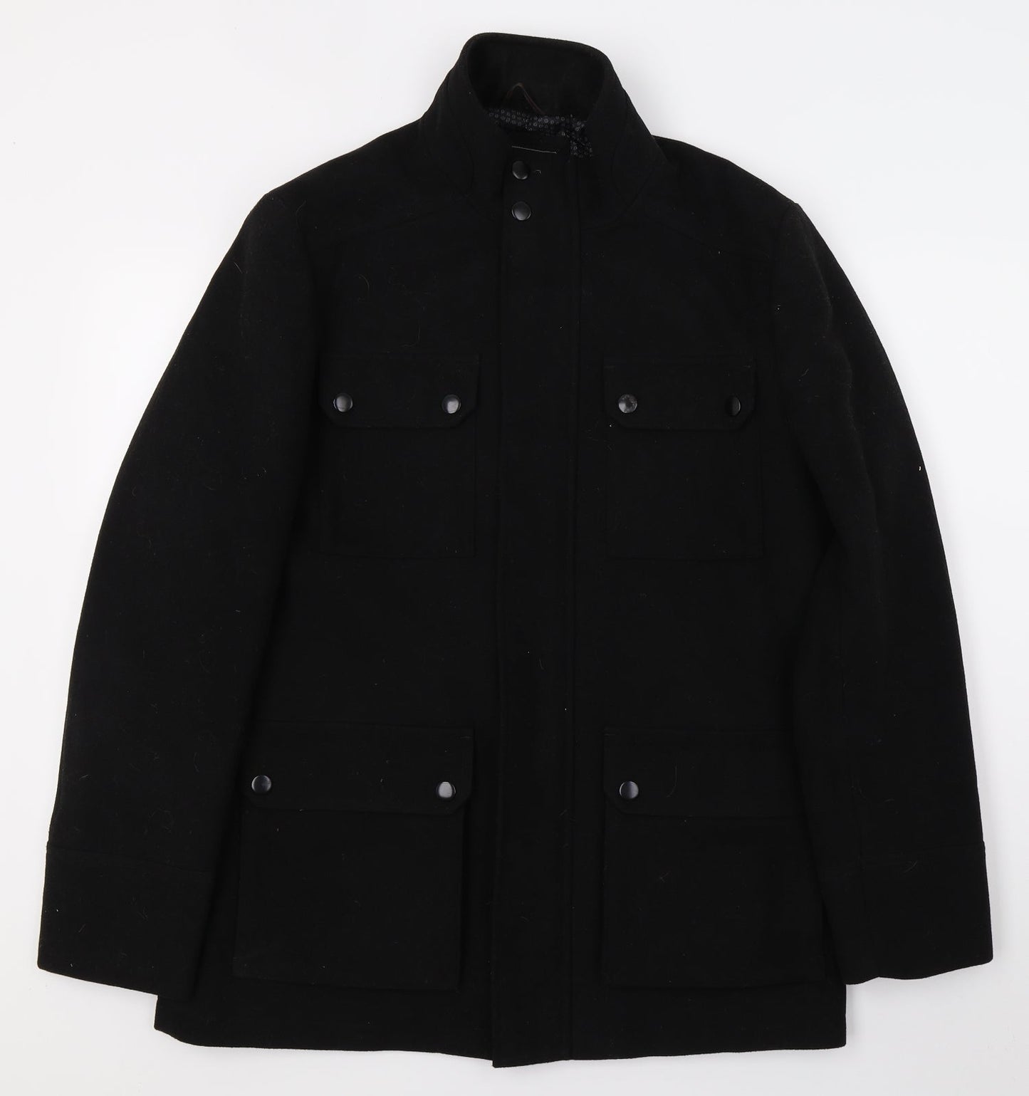 Mens UK Size M Atlantic Bay Black Jacket