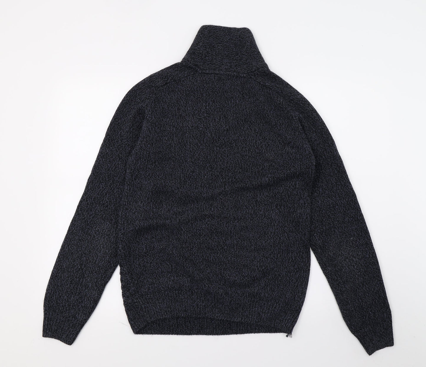 Peacocks Mens Blue  Knit Pullover Jumper Size S