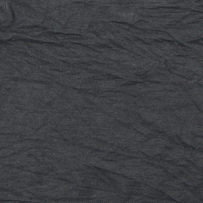 Cedar Wood State Mens Grey Striped Knit Pullover Jumper Size M