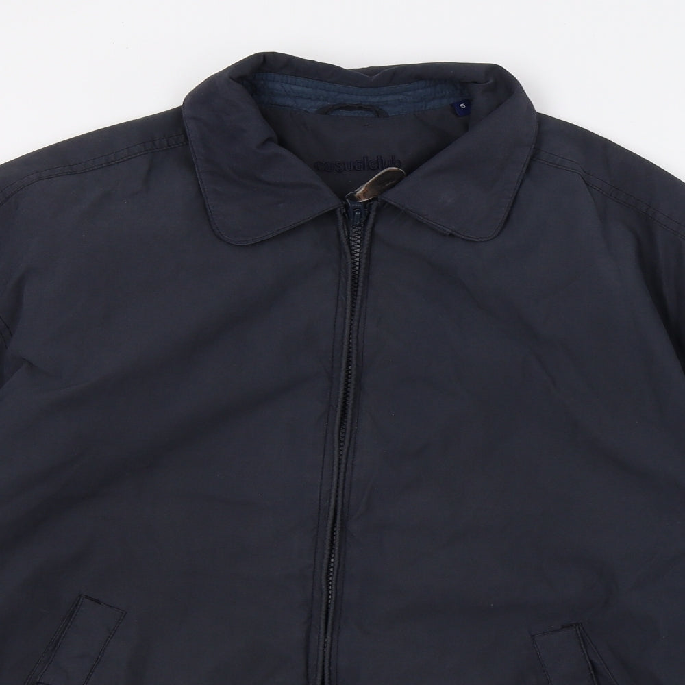 Mens UK Size S Casual Club Blue Jacket