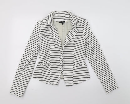 Womens UK Size 10 New Look White Jacket