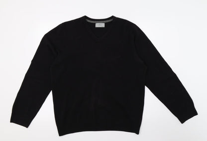 Marks and Spencer Womens Black  Knit Pullover Jumper Size M