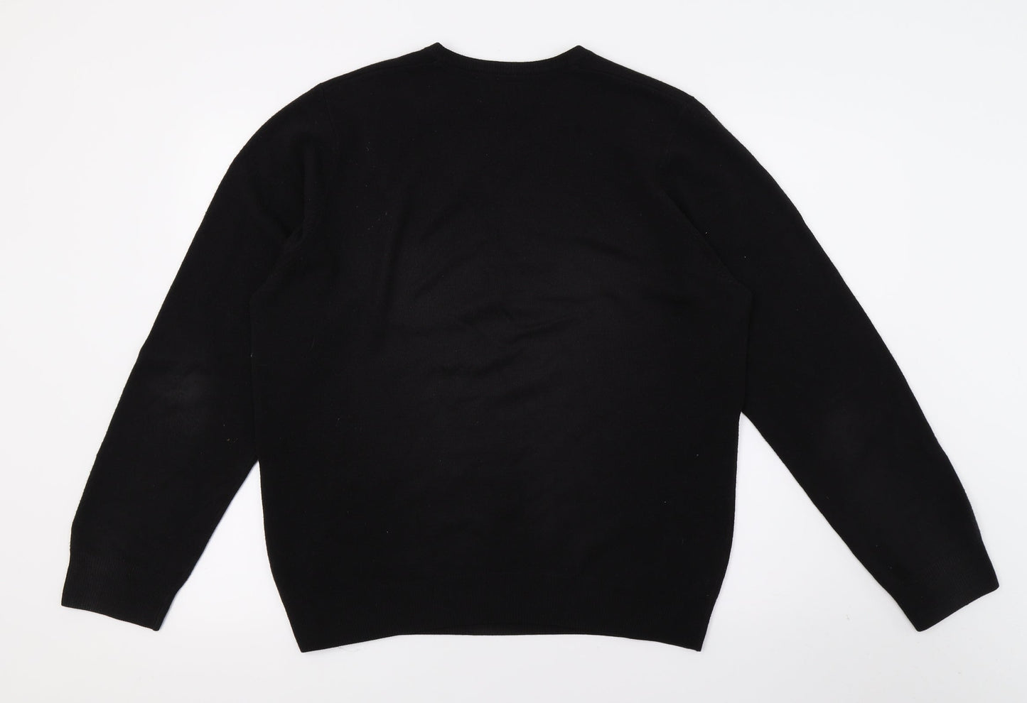 Marks and Spencer Womens Black  Knit Pullover Jumper Size M