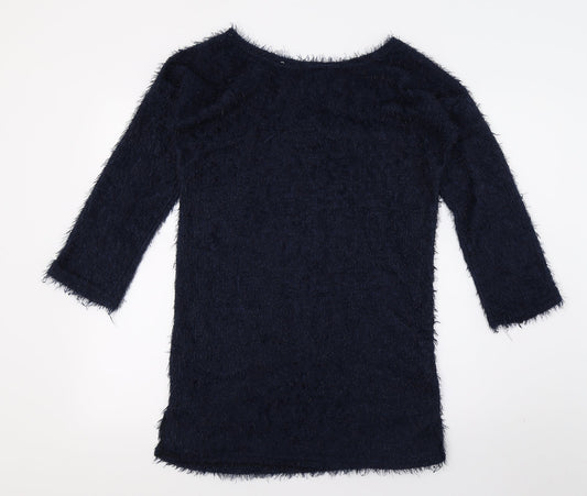 Preworn Womens Blue   Pullover Jumper Size S