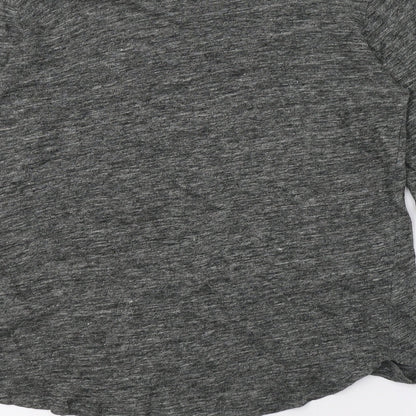 Zara Womens Grey  Knit Pullover Jumper Size M  - Lace detail