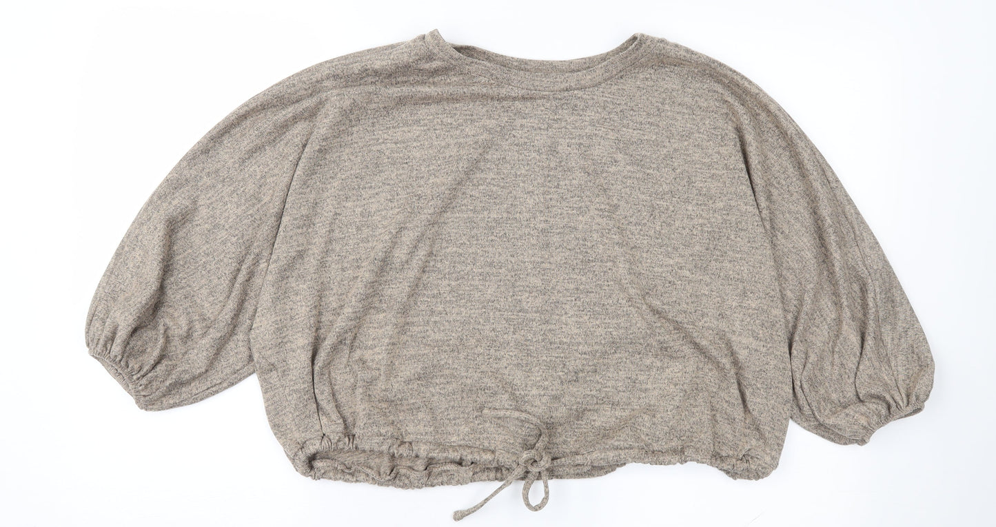 George Womens Brown   Pullover Jumper Size S