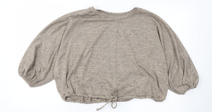 George Womens Brown   Pullover Jumper Size S