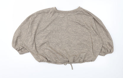 George Womens Brown   Pullover Jumper Size S