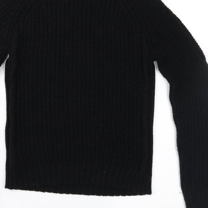 E-vie Girls Black   Pullover Jumper Size 11-12 Years