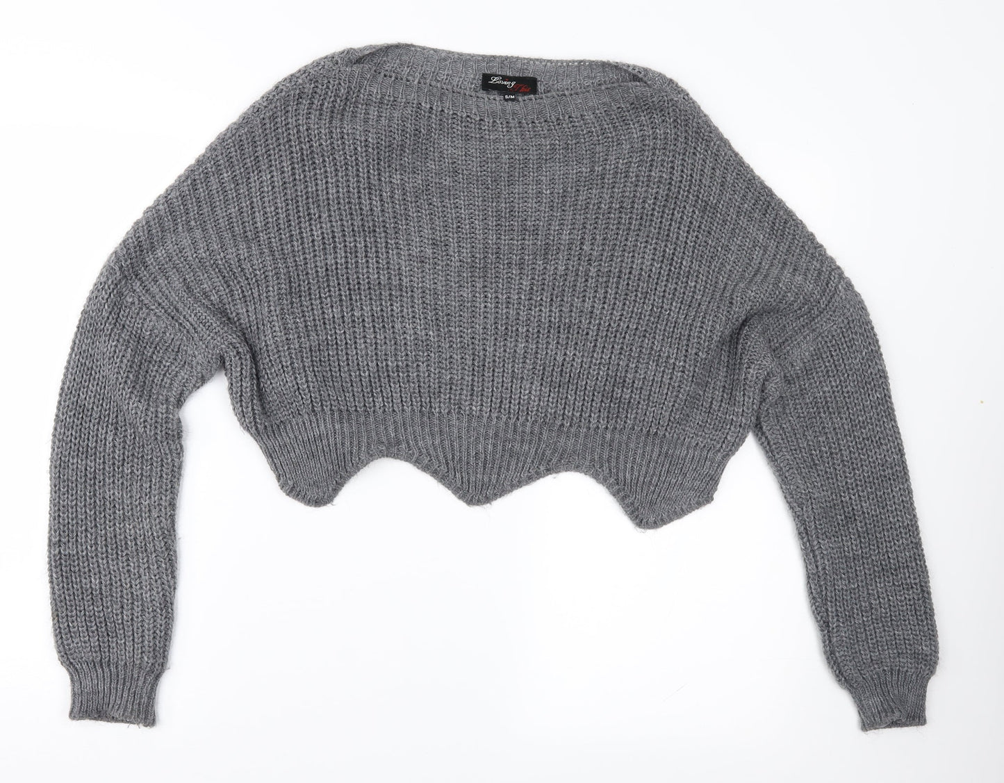 Loving This Womens Grey   Pullover Jumper Size S