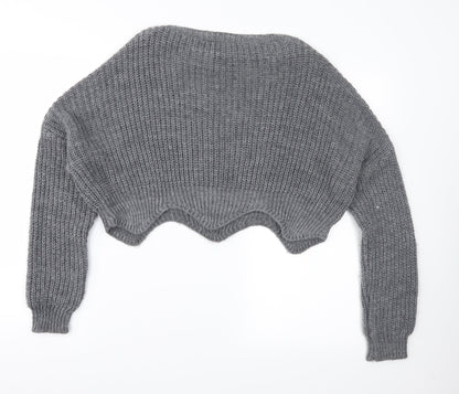 Loving This Womens Grey   Pullover Jumper Size S