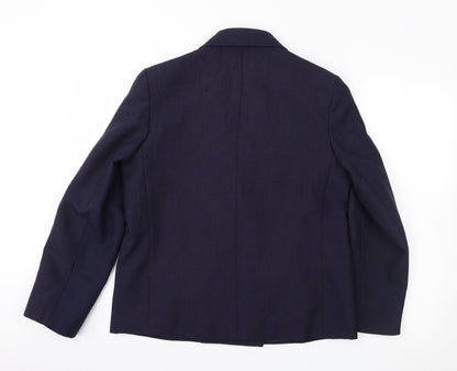 St Michael Womens Blue   Jacket Suit Jacket Size 14