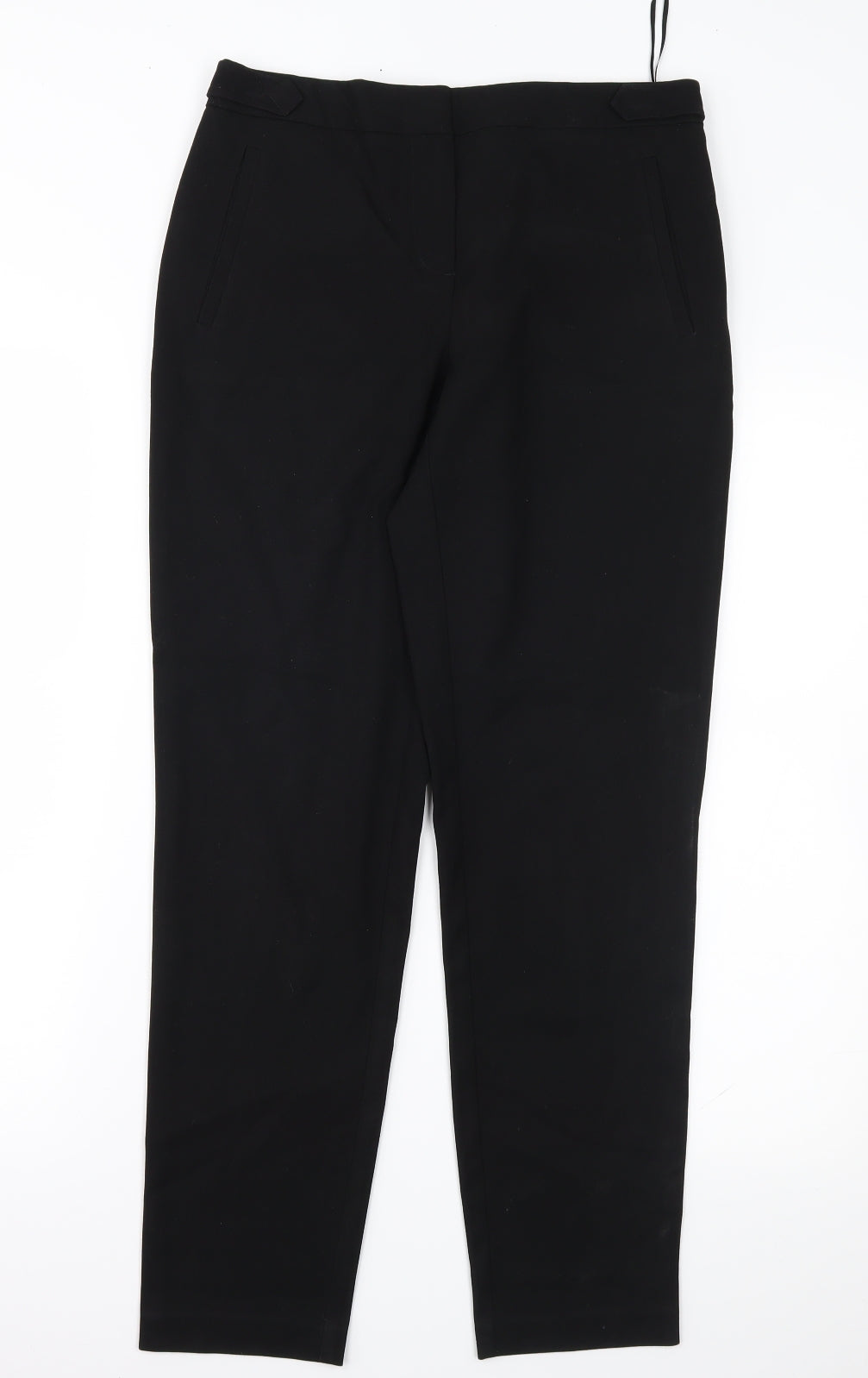 Womens UK Size 8 NEXT Regular Fit  Black Trousers