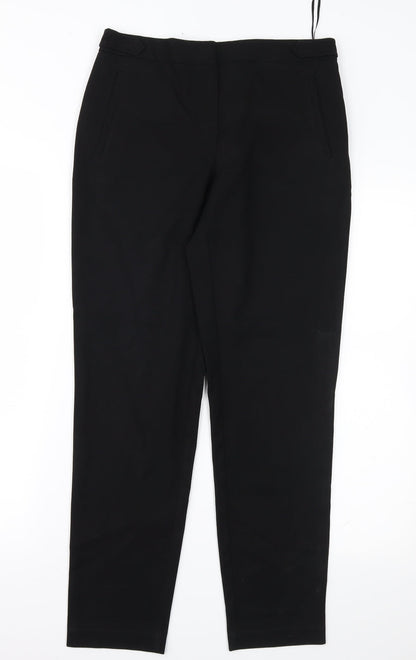 Womens UK Size 8 NEXT Regular Fit  Black Trousers