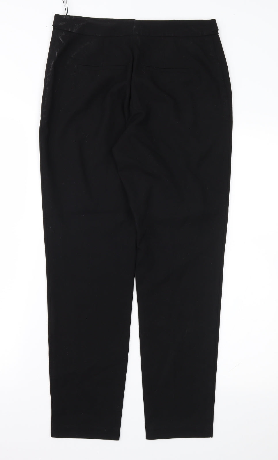 Womens UK Size 8 NEXT Regular Fit  Black Trousers