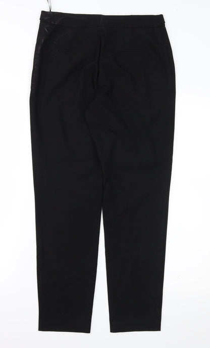 Womens UK Size 8 NEXT Regular Fit  Black Trousers
