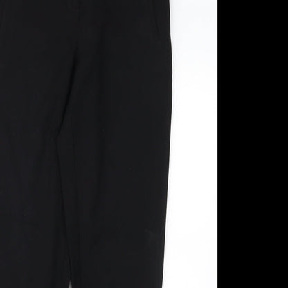 Womens UK Size 8 NEXT Regular Fit  Black Trousers