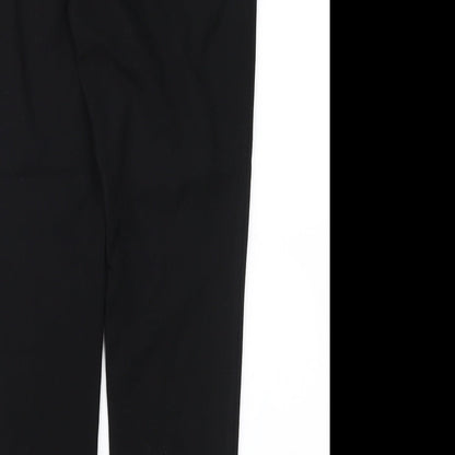 Womens UK Size 8 NEXT Regular Fit  Black Trousers