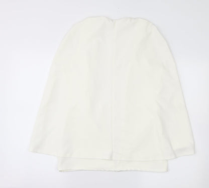 Missguided Womens Ivory    Waistcoat Size 6