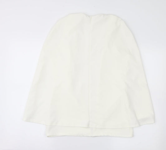 Missguided Womens Ivory    Waistcoat Size 6